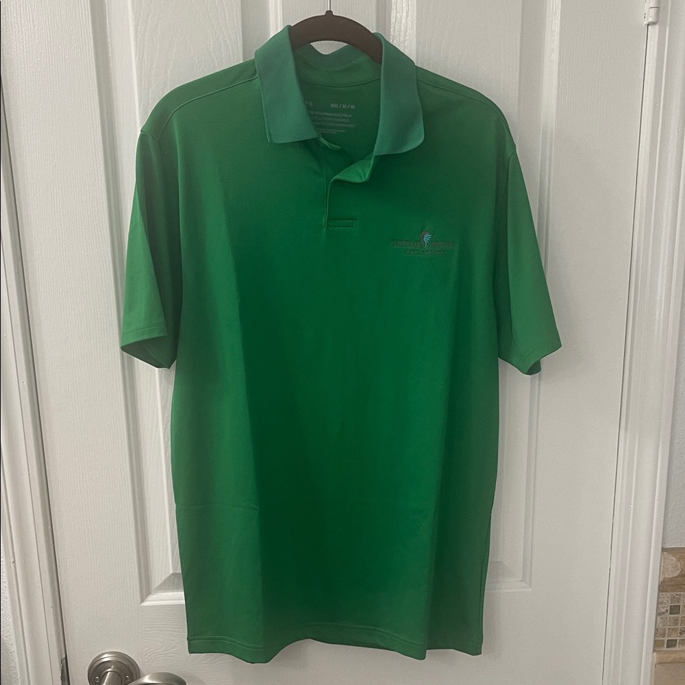 Under Armour Vibrant Green Polo Shirt